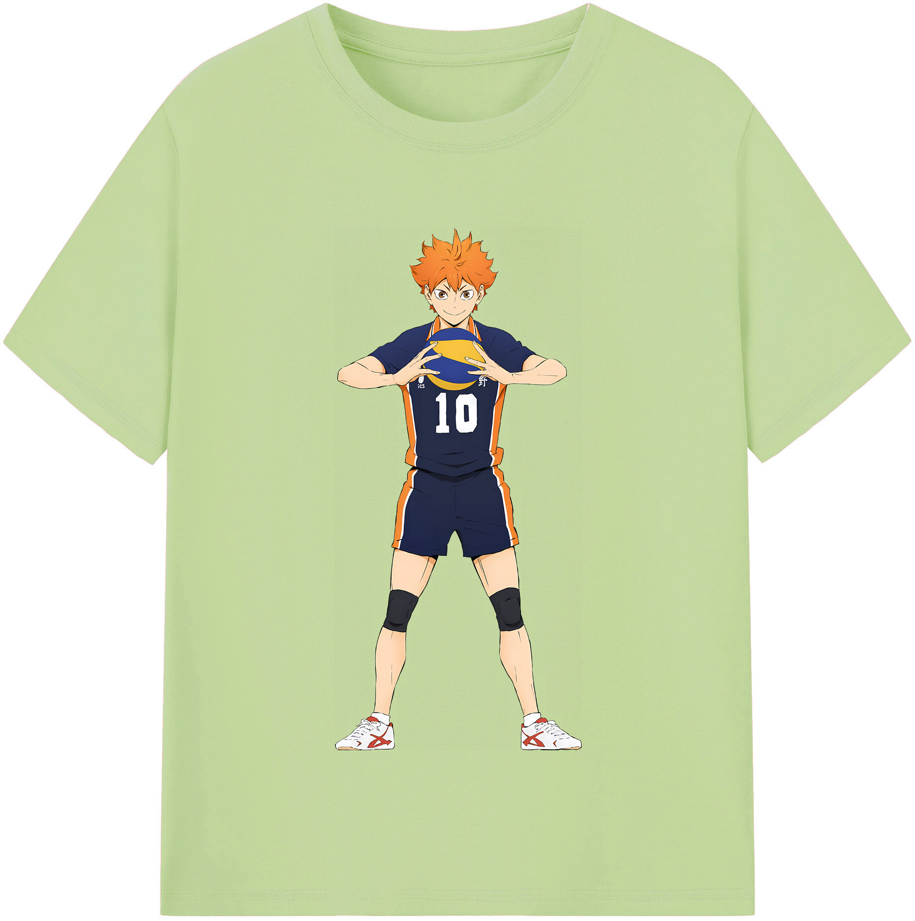 （画像用） ハイキュー!! Haikyu!! 綿100％半袖Tシャツ（フロントプリント）